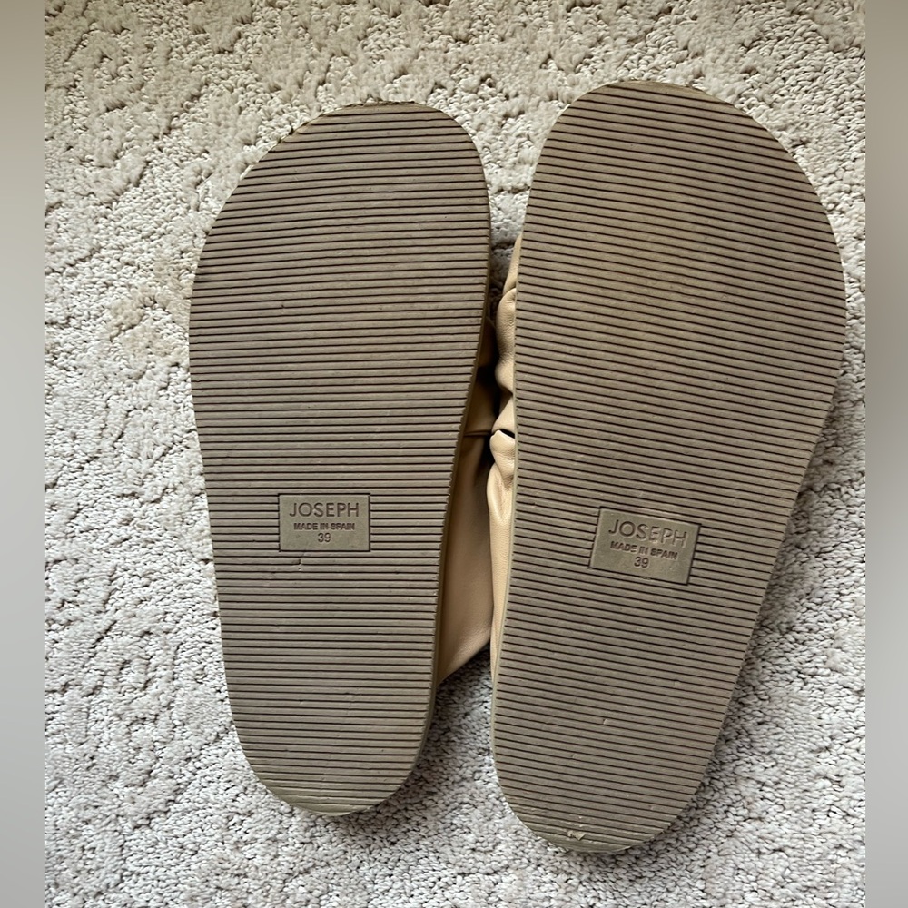Joseph Off-White Big Knot Sandals size 39, tan - Picture 3 of 6